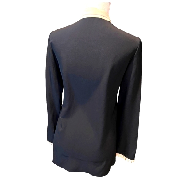 SOLD! Gucci Silk Tunic Blouse With Pearl Buttons - Picture 8 of 10